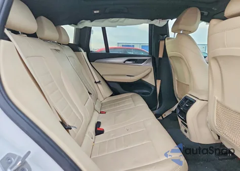 2021 BMW X3 Sdrive30I z USA, uszkodzony, nr VIN 5UXTY3C02M9F55988